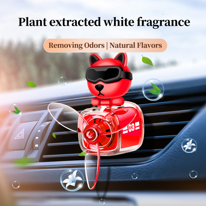 Perfume Fragrance Outlet - معطر سيارة على شكل جرو لطيف،