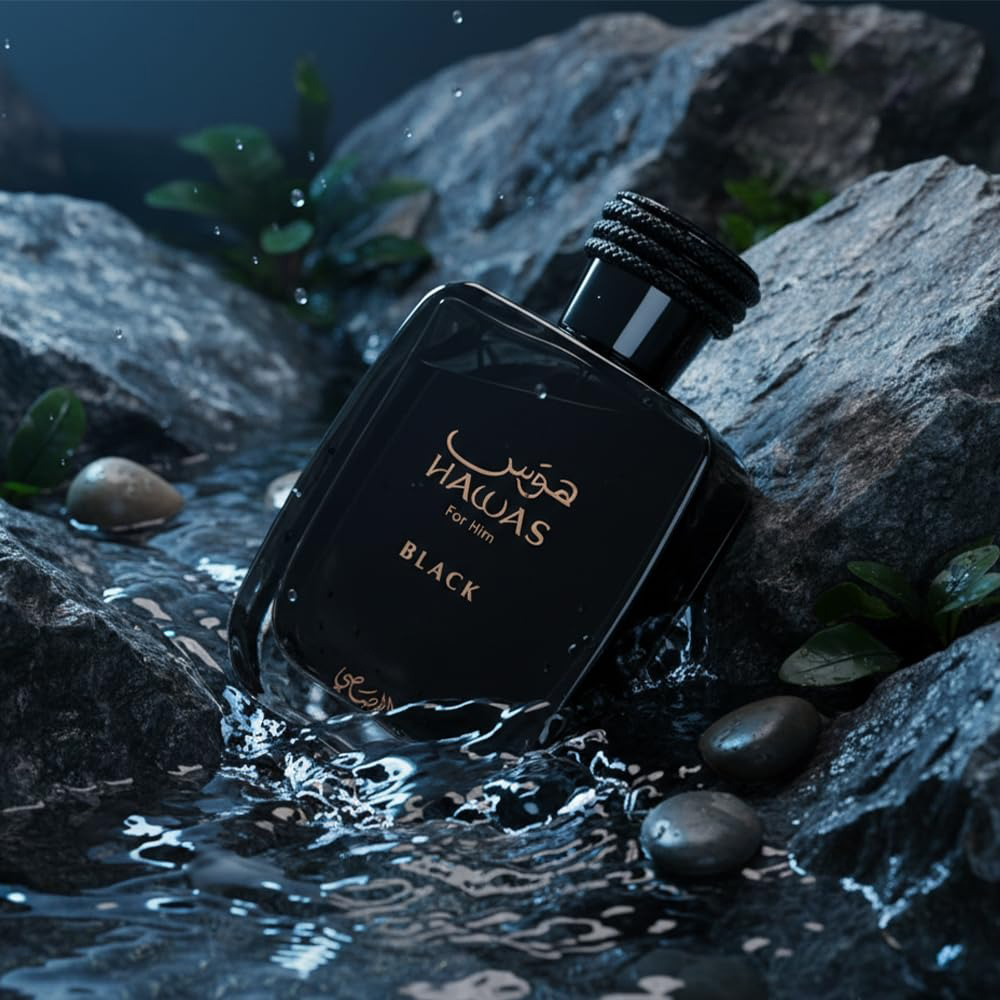 عطر هواس بلاك من راساسي للرجال - مراجعة Perfume Fragrance Man وسعره